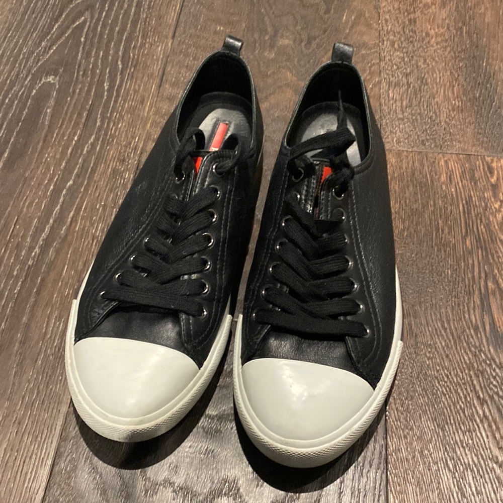 Prada Black & White Sneakers